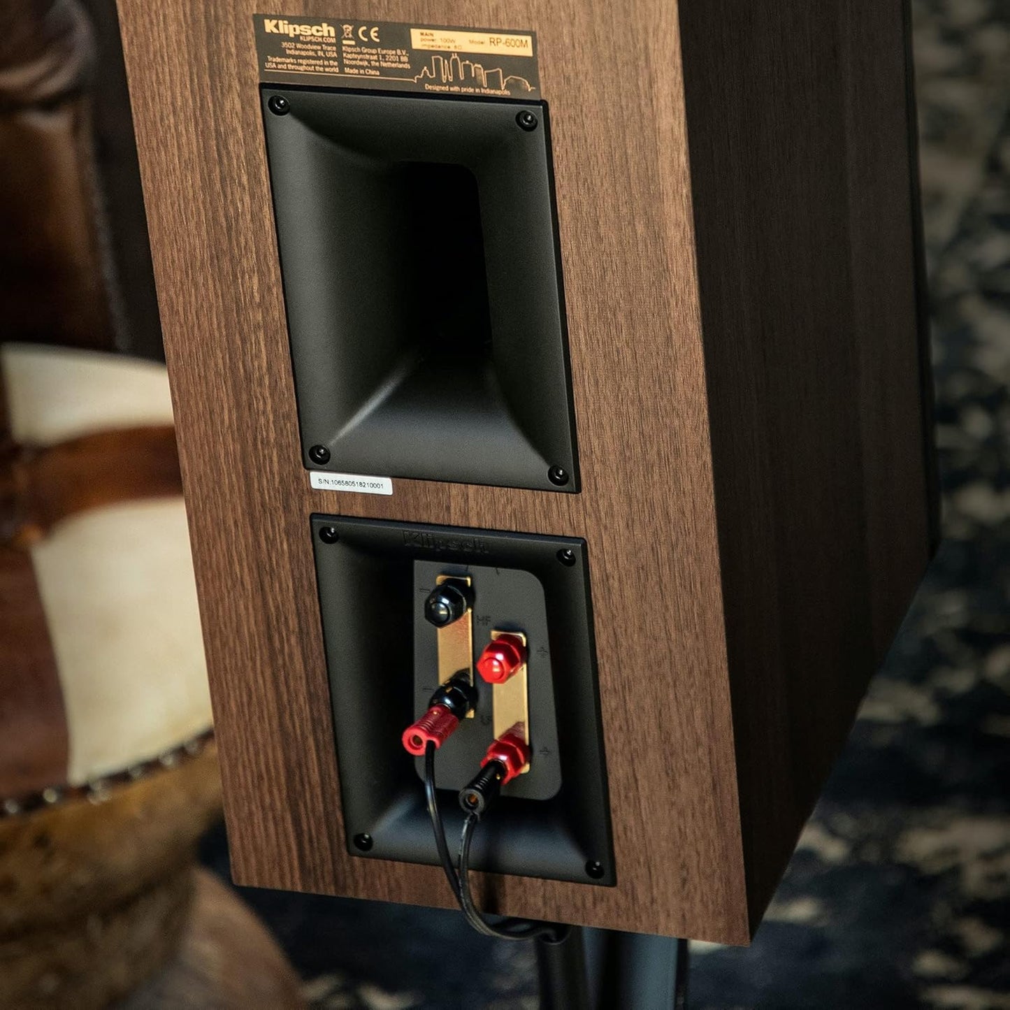 Klipsch RP-600M Reference Premiere Bookshelf Speakers - Pair (Ebony)