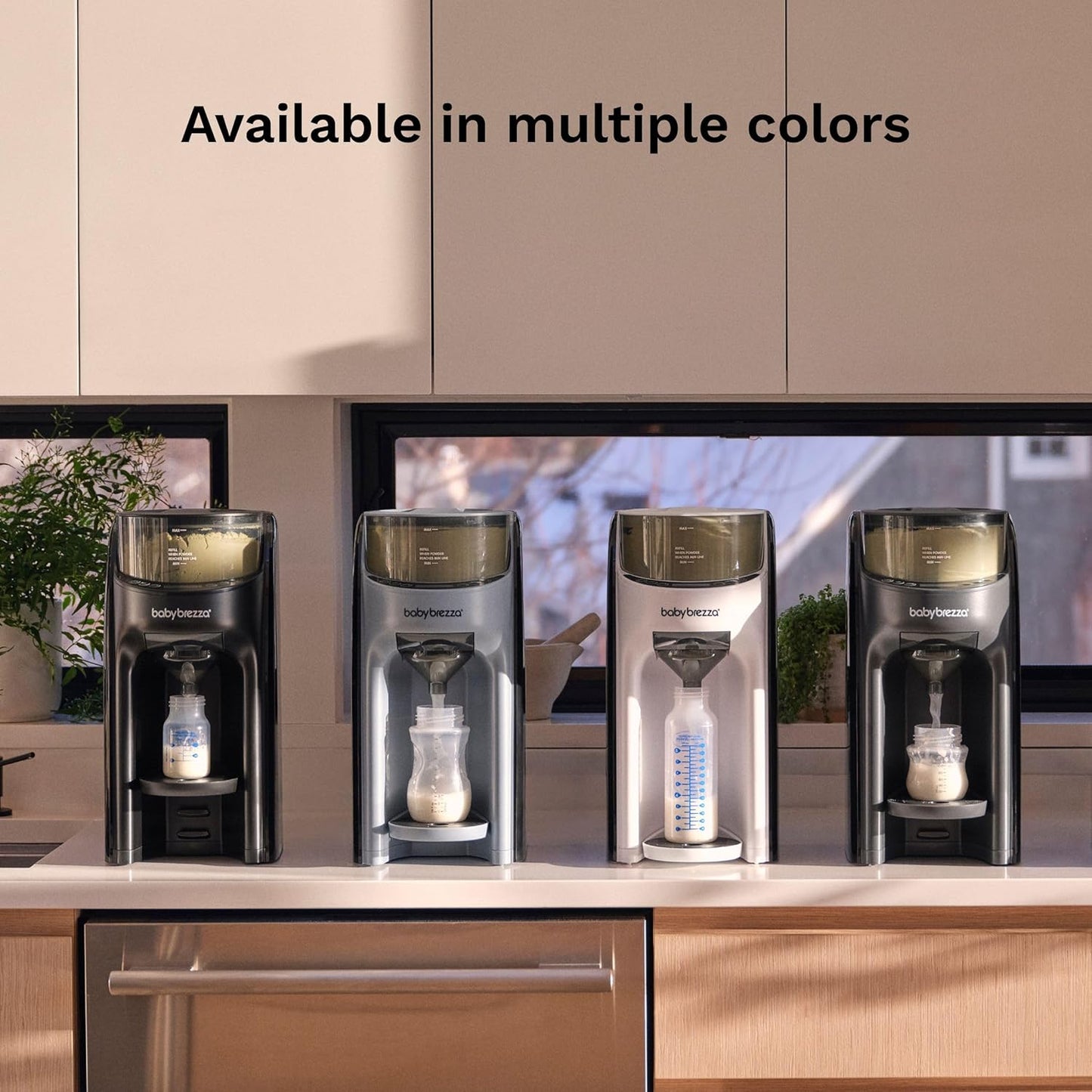 Baby Brezza Formula Pro Advanced Formula Dispenser Machine - Automatically Mix a Warm Formula Bottle Instantly - Easily Make Bottle with Automatic Powder Blending, Slate