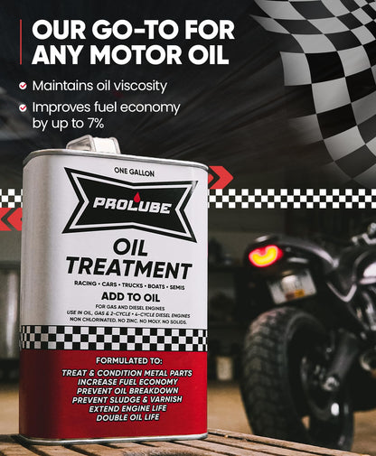 PROLUBE Oil Treatment - Engine Oil Additive for Gas & Diesel