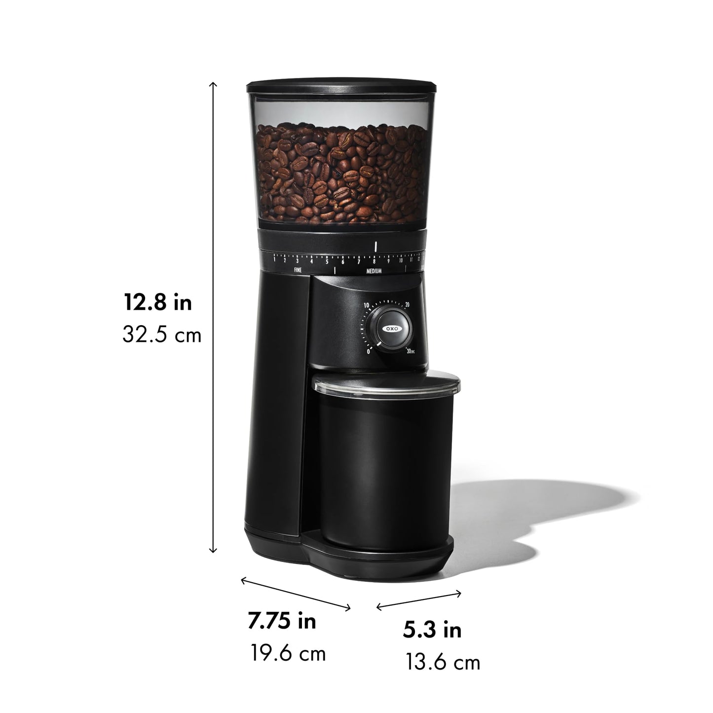 OXO Brew Conical Burr Grinder - Matte Black, Automatic Grind