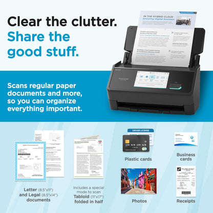 SCANSNAP iX2500 High-Speed Wireless Document & Photo Scanner