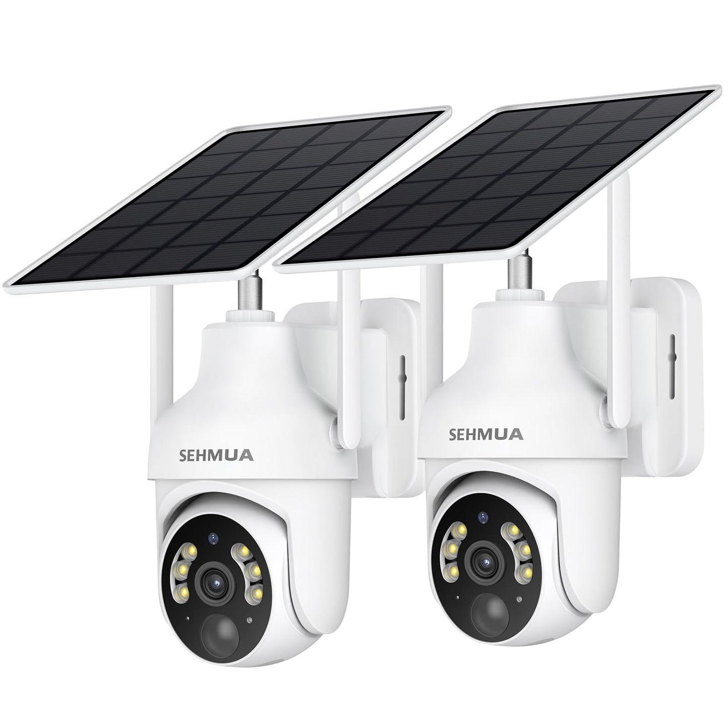 SEHMUA 2K Wireless Outdoor Security Cameras - 360Â° View