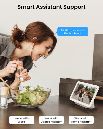 REOLINK Video Doorbell WiFi Camera - 2K Outdoor Security