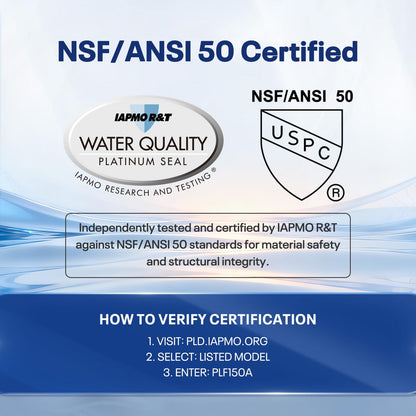 POOLPURE PLF150A Pool Filter Compatible with Pentair & Unicel