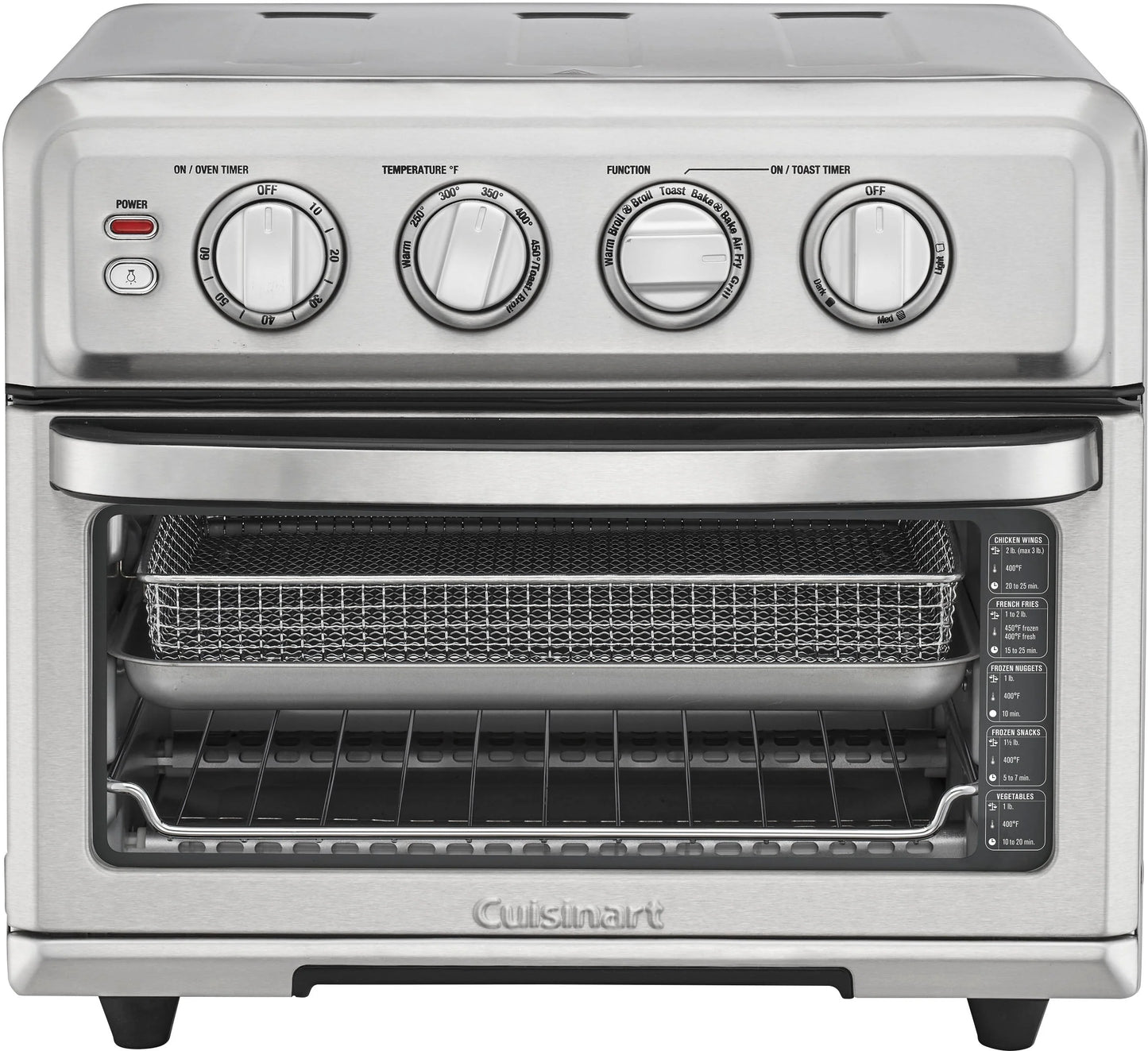 Cuisinart – Air Fryer Toaster Oven with Grill – Stainless Steel