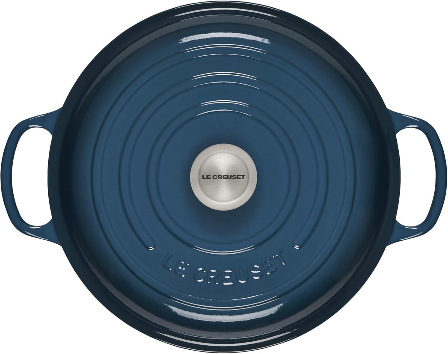 Le Creuset Enameled Cast Iron Signature Braiser, 3.5 qt., Deep Teal