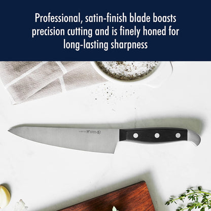 HENCKELS Statement Razor-Sharp 20-Piece Knife Set with Block, Chef Knife, Bread Knife, German Engineered Knife Informed by over 100 Years of Mastery, Natural
