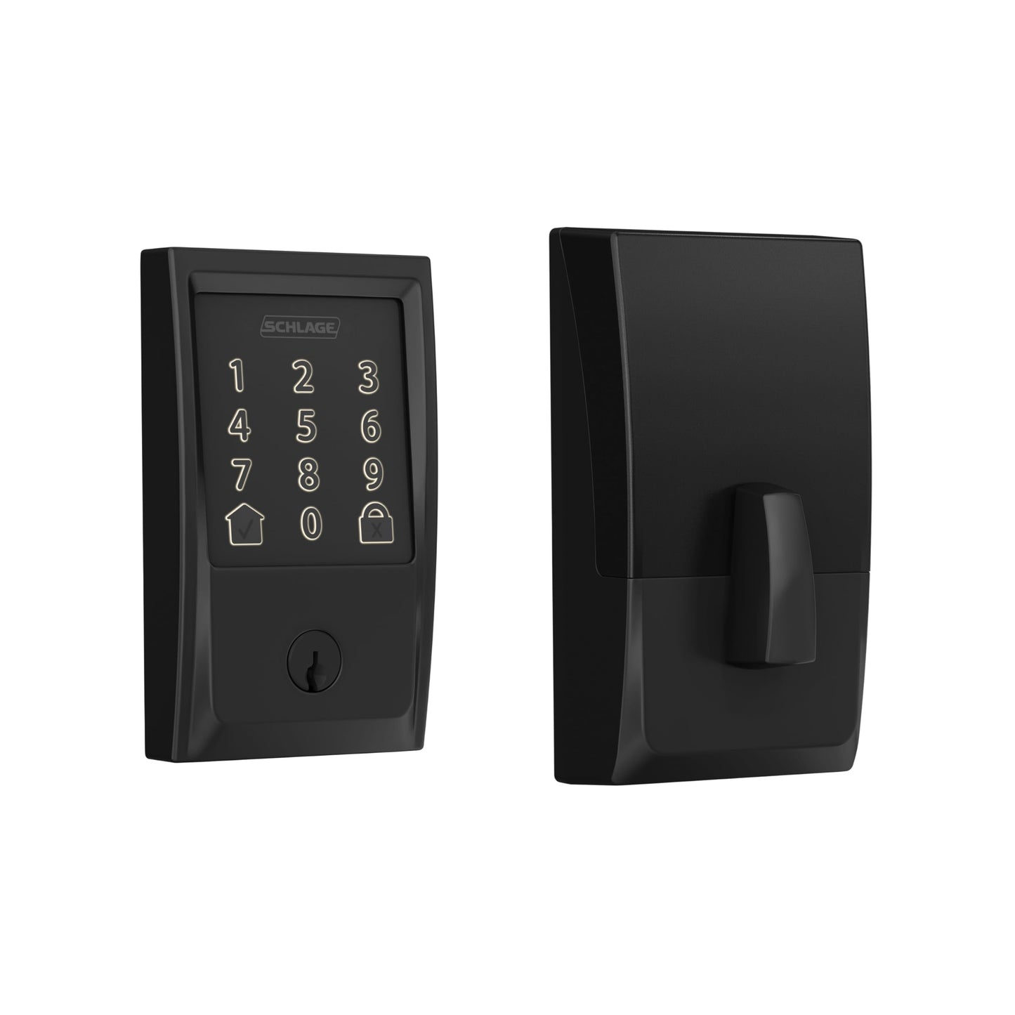 SCHLAGE Smart Wi-Fi Deadbolt Lock with Touchscreen Keypad