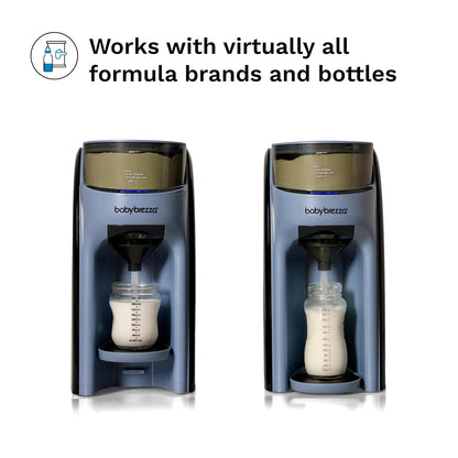 Baby Brezza Formula Pro Advanced Formula Dispenser Machine - Automatically Mix a Warm Formula Bottle Instantly - Easily Make Bottle with Automatic Powder Blending, Slate