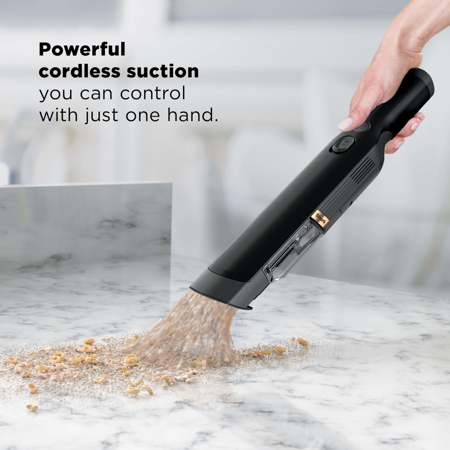 SHARK WANDVAC Cordless Hand Vac - Lightweight & Powerful