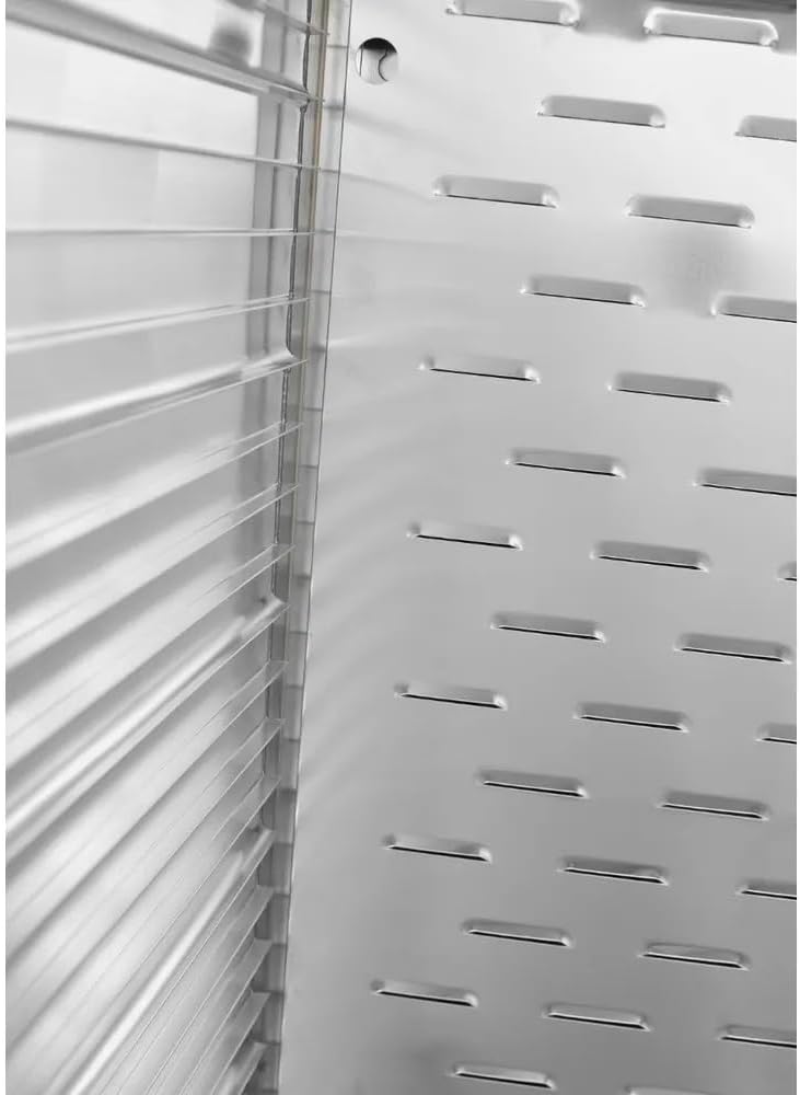 Kratos Full Size Commercial Non-Insulated Holding and Proofing Cabinet, Holds 36 Full Size Sheet Pans, Mobile, Clear Door, 120V, 1440W (28W-152)