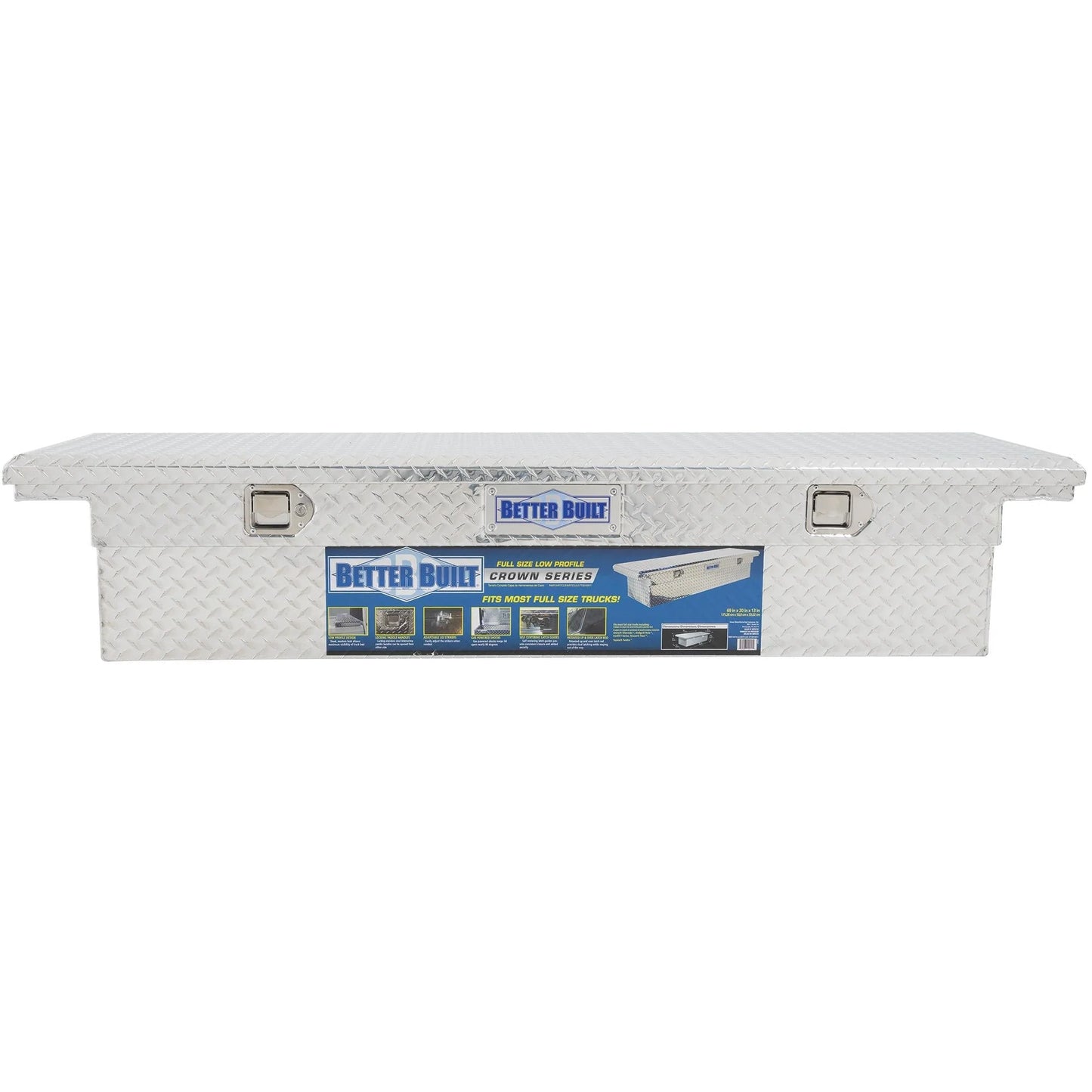Better Built 70 Crown Series Low Profile Crossover Truck Tool Box
