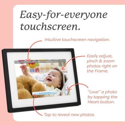 SKYLIGHT WiFi Digital Picture Frame - 10 Inch Touch Screen