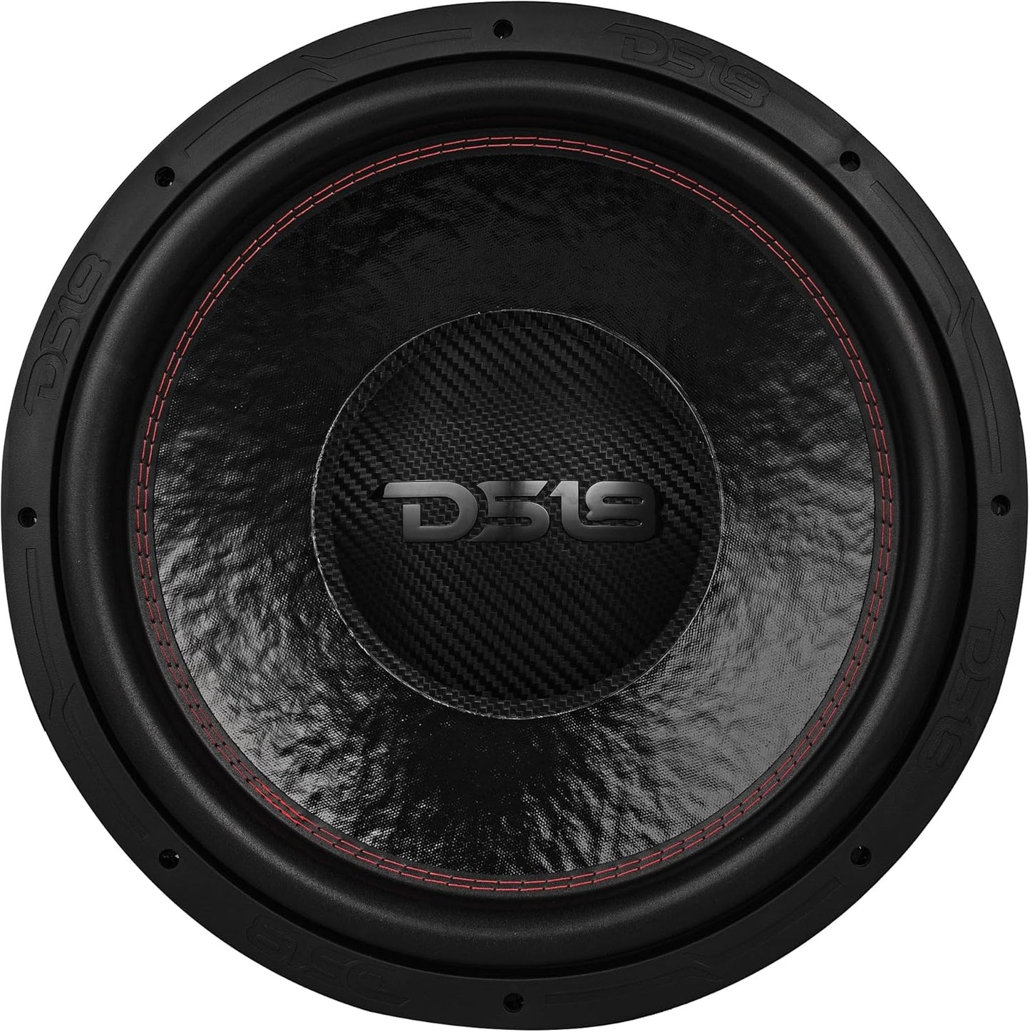 DS18 EXL-TR15.4D 15" Subwoofer Triple Stack with Reinforced Cone with Epoxy Coating for Enhanced Audio Performance, 2500 Watts RMS 4" Dvc 4-Ohm, Pro Audio SPL Car Subwoofer