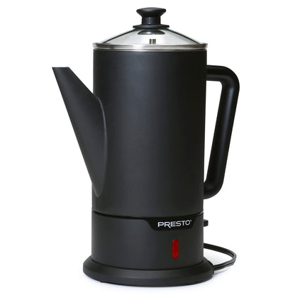 PRESTO 12-Cup Stainless Steel Cordless Coffee Percolator