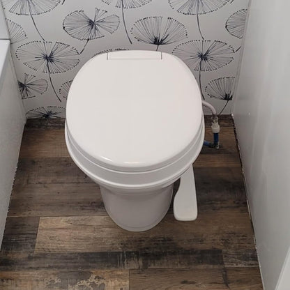 SEAFLO RV Toilet - Residential Height, Gravity Flush, Soft Close