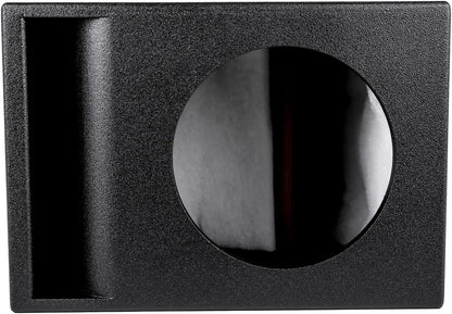 Skar Audio AR1X10V Single 10" Universal Fit Armor Coated Ported Subwoofer Box with Kerf Port