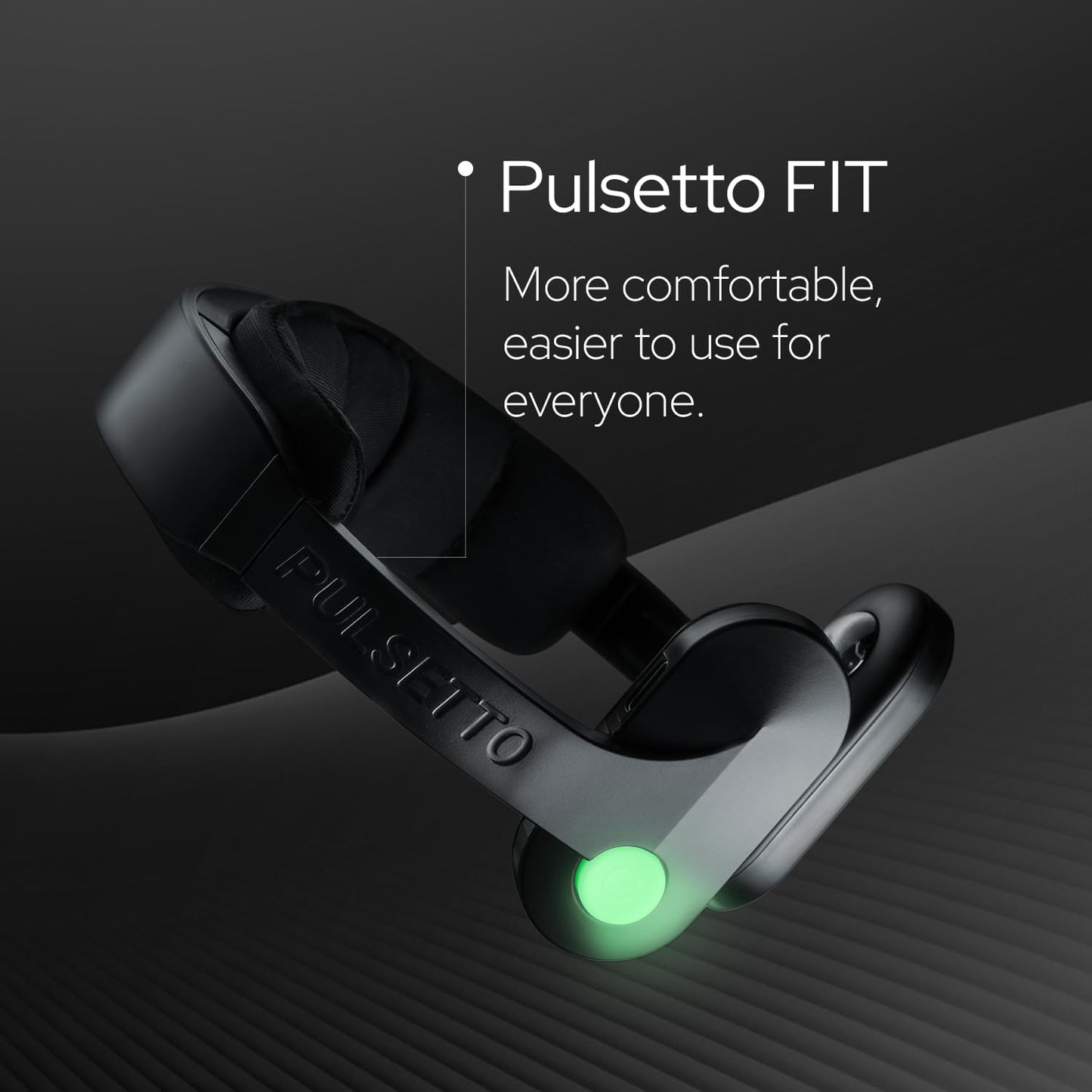 Pulsetto FIT Wellness Wearable + Hardshell Travel Case | for Relaxation, Stress Balance, Focus, and Restful Sleep | Patented Neuro Wearable Sleep Technology for Long-Term Wellness