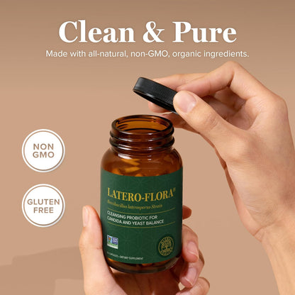 Latero-Flora Probiotic 60 count by Global Healing Center