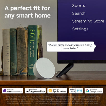 ROKU 50-Inch 4K HDR Smart LED TV with Wi-Fi Streaming
