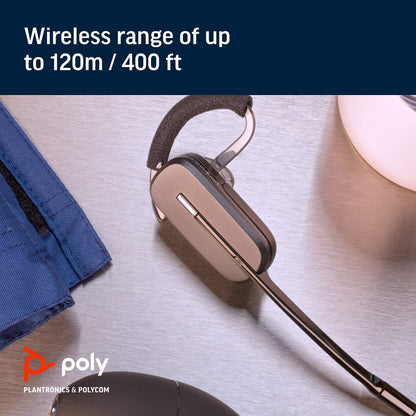 PLANTRONICS CS540 Wireless DECT Headset - Mono, Noise Cancelling