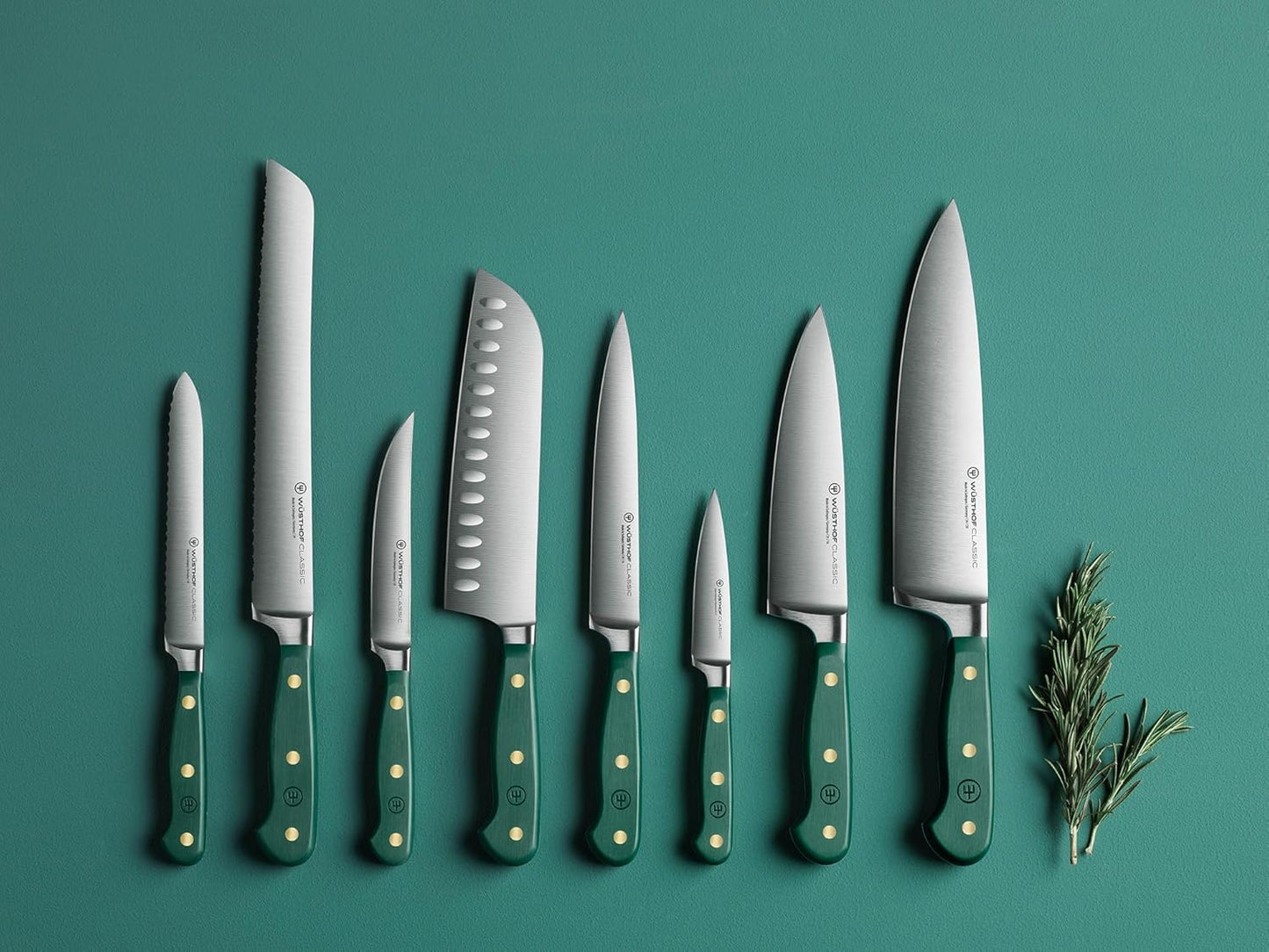 WÜSTHOF Classic Fresh Rosemary 3-Piece Knife Set