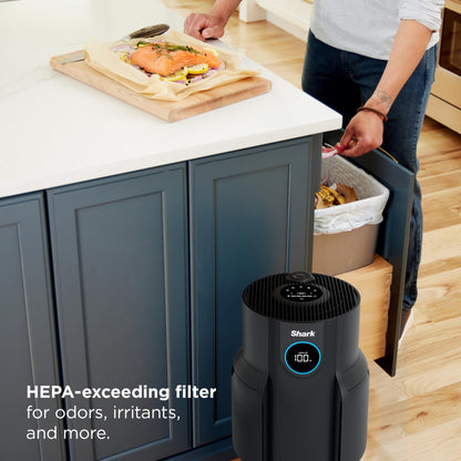 SHARK NeverChange Air Purifier for Large Rooms - HEPA Filter