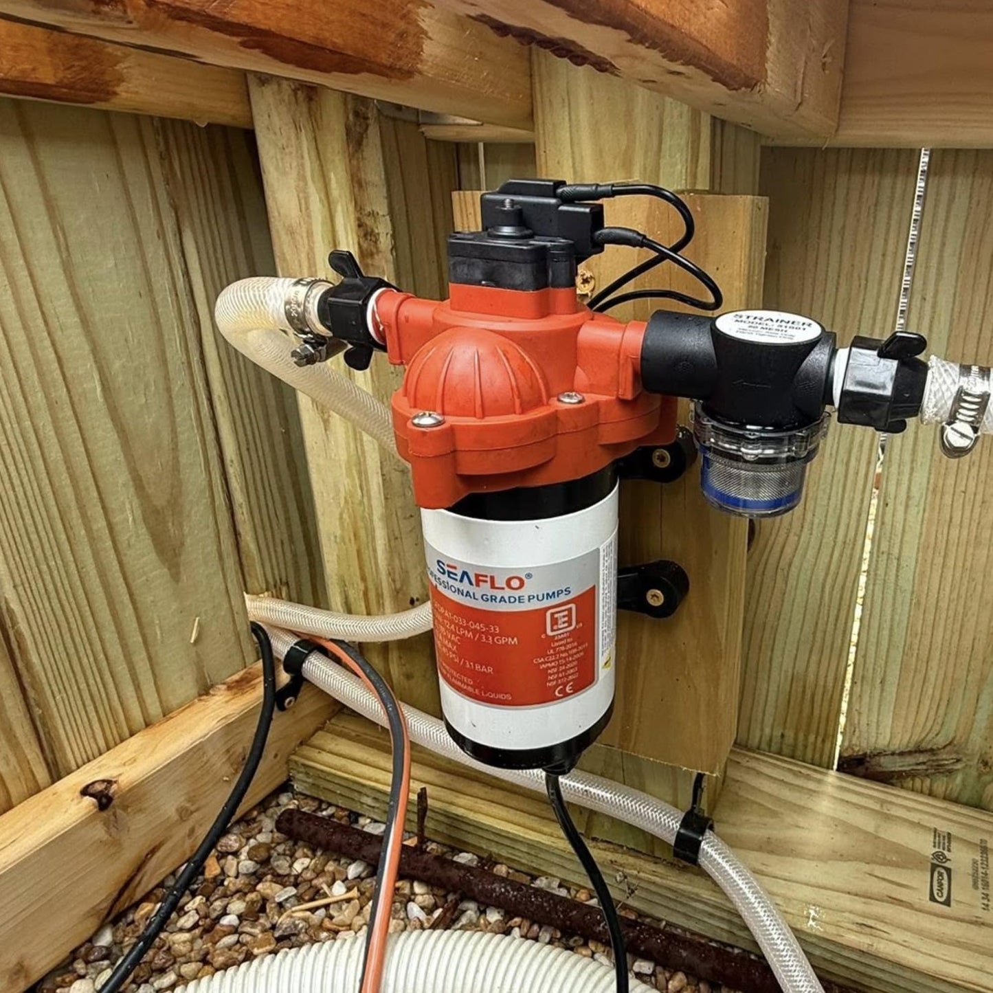 SEAFLO 33 Series Water Pump | 110V AC 3.3 GPM Self Priming