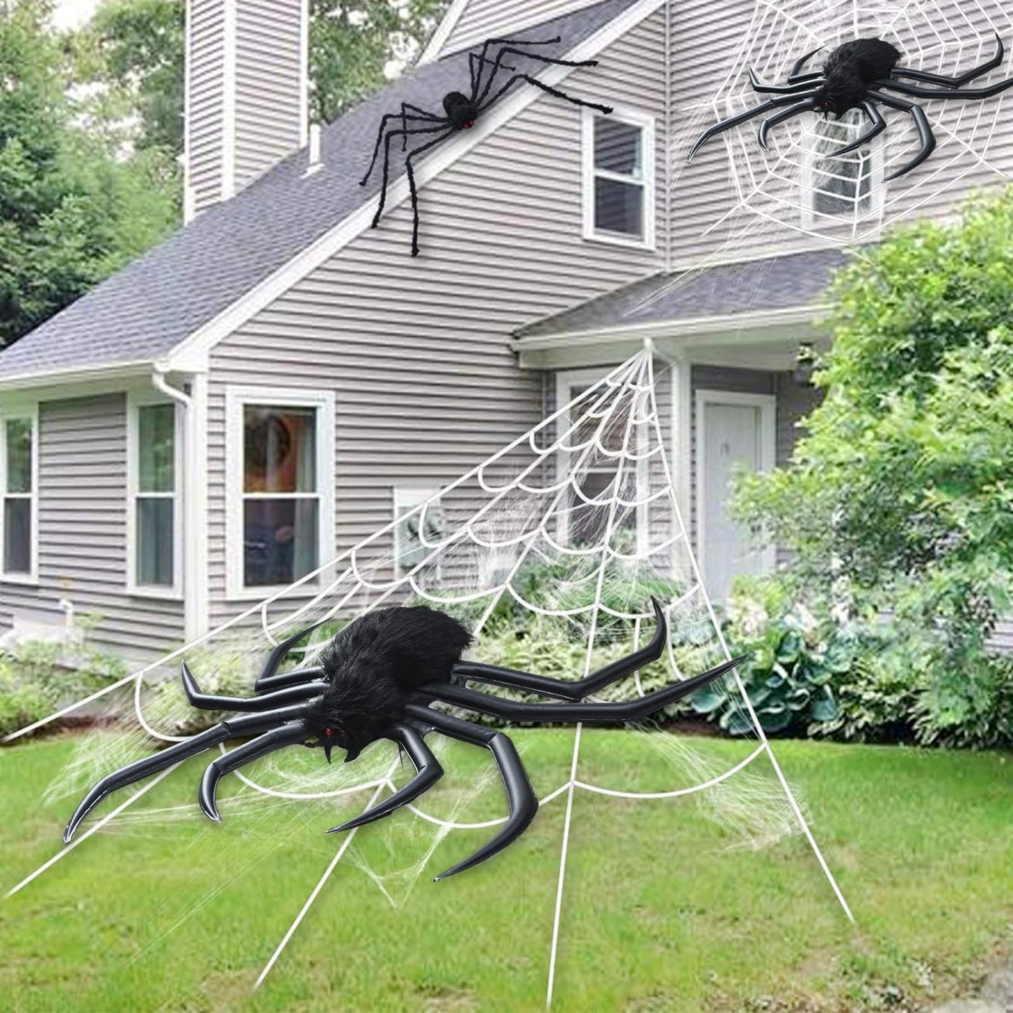 Halloween inflatable spider