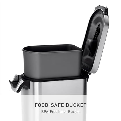 SIMPLEHUMAN X-Large 35L Pet Food Storage Container - Stainless Steel