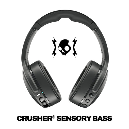 SKULLCANDY Crusher Evo Wireless Bluetooth Headphones - True Black
