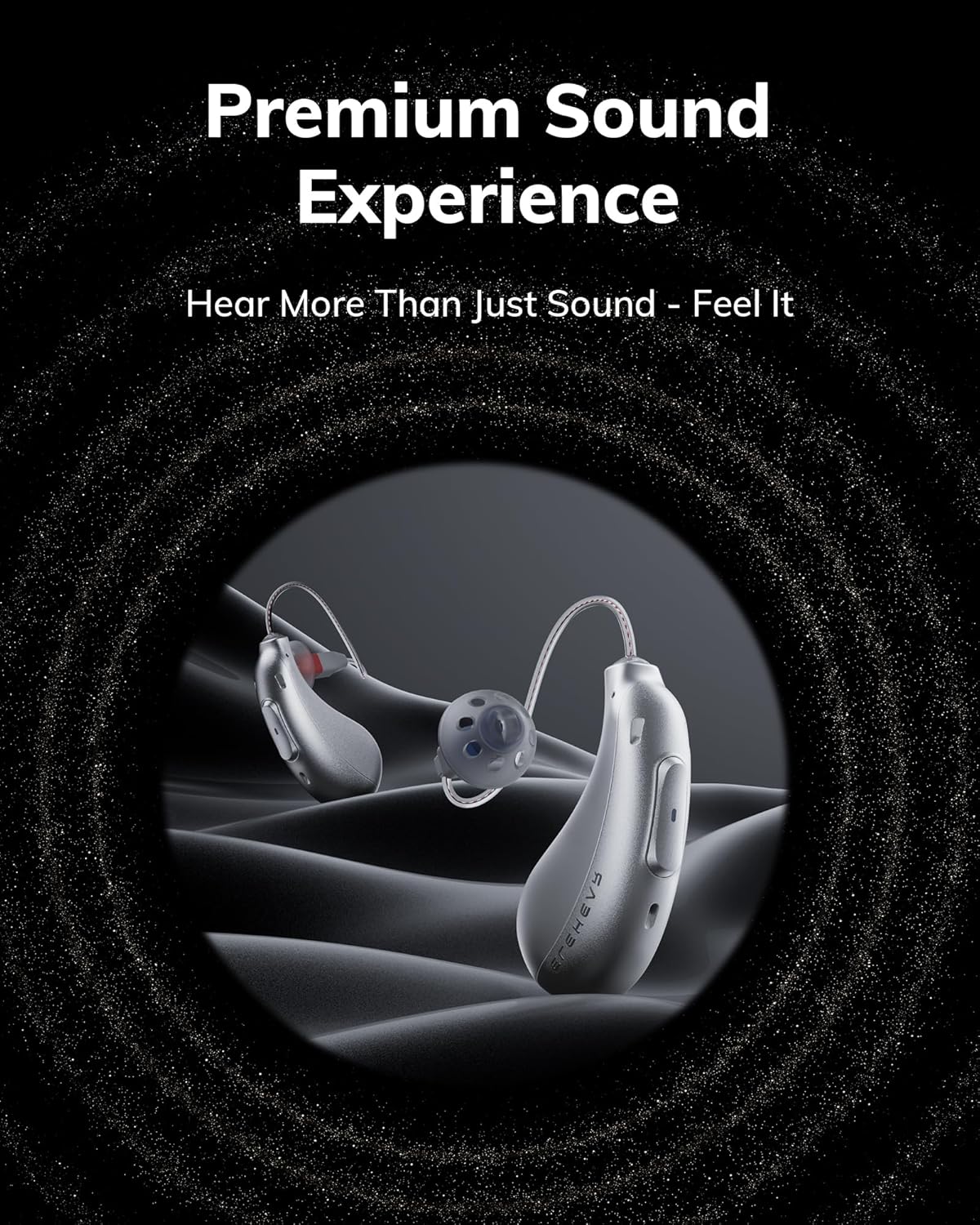 ELEHEAR-Beyond Pro Hearing Aids, Bluetooth OTC Hearing Aids for Seniors and Adults, Premium Sound Algorithm with VocClear 2.0, 30% Clearer Speech, Music Mode & Enhanced App, Bluetooth Streaming