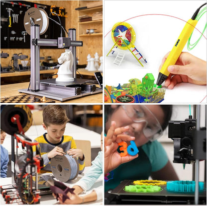 Kretrum PLA Filament 1.75 mm 3D Printer Filament Dimensional Accuracy +/- 0.02 mm 1 KG 2.2 lbs Cardboard Spool 3D Printing Filament Fits for Most FDM 3D Printers Red
