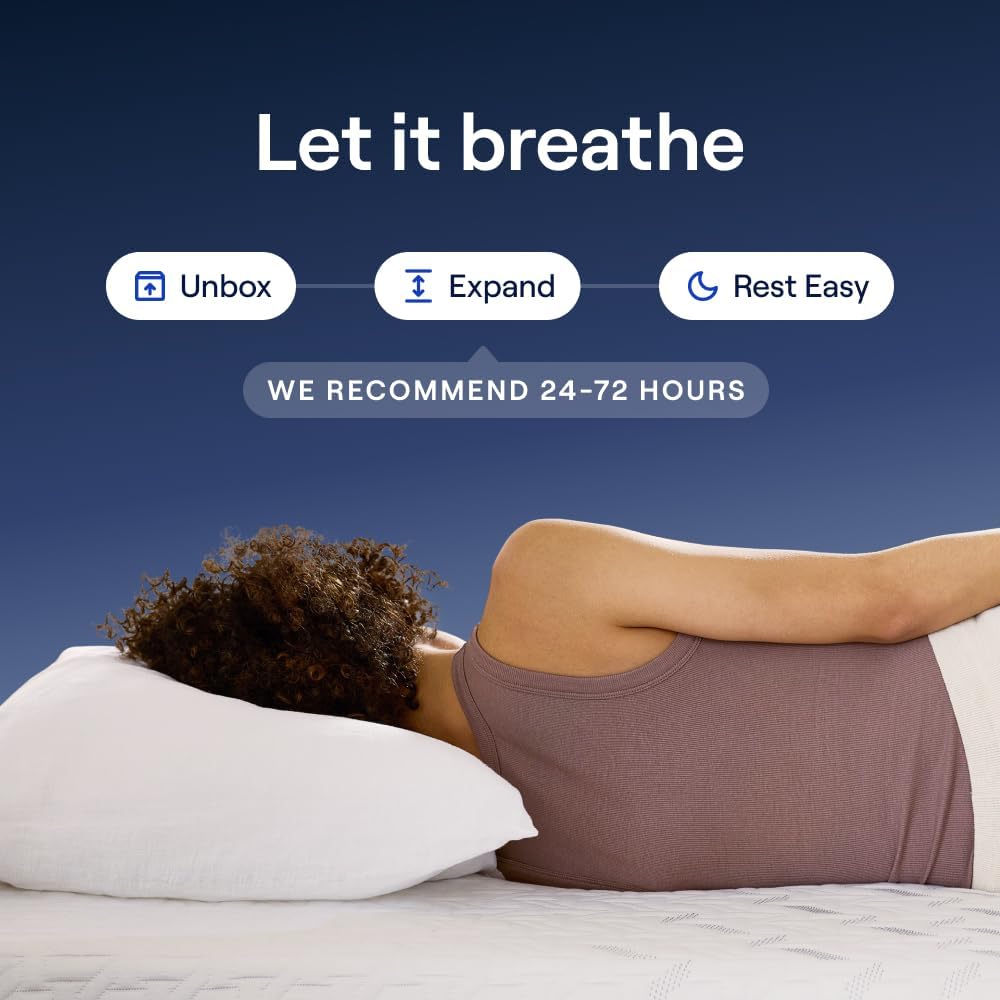 Nectar Classic Hybrid 12” Queen Mattress - Medium Firm - Memory Foam & Innerspring Coils - Cooling Top Layer - Back Pain Relief - Mattress in a Box - 365-Night Trial & Forever Warranty