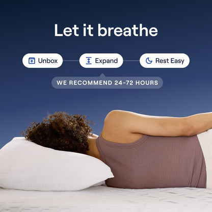 Nectar Classic Hybrid 12” Queen Mattress - Medium Firm - Memory Foam & Innerspring Coils - Cooling Top Layer - Back Pain Relief - Mattress in a Box - 365-Night Trial & Forever Warranty