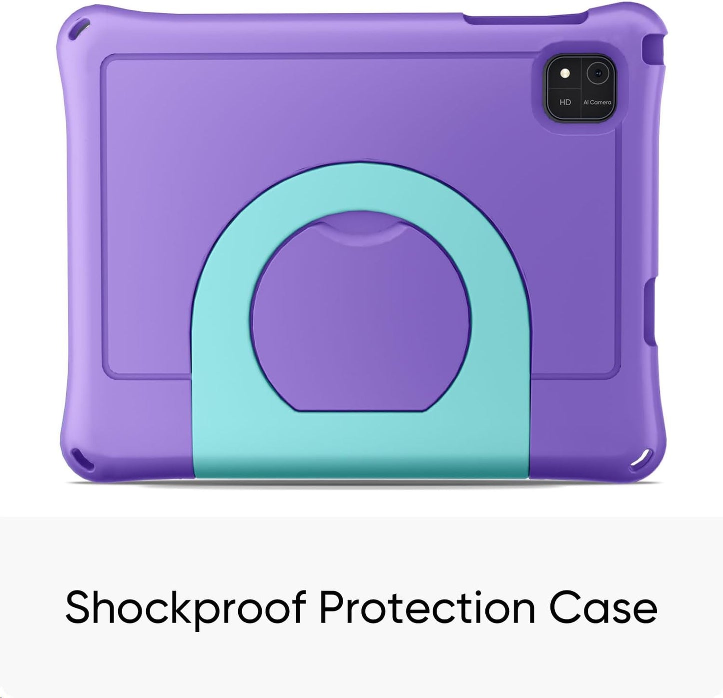 JIKOCXN Kids Tablet, Android 16 Tablet for Kids 10 inch Octa-Core with Case, 24GB RAM 64GB ROM 1TB TF Card Expandable for Toddler Children, Parental Control, Dual Camera, BT5.0, WiFi, Gift (Purple)