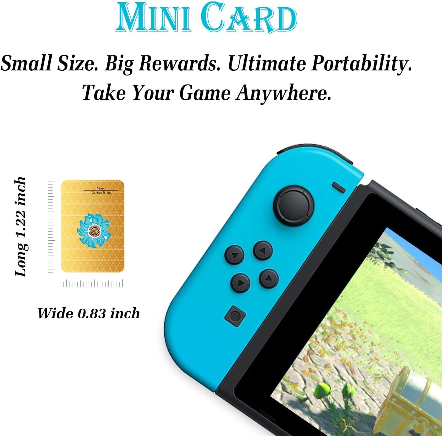 35Pcs NFC Mini Eow & TOTK & BOTW Cards Now Including The 4 New Sages:Complete Set of 35 Unique Collectible Cards for TOTK, Eow, BOTW & SSHD, Ages 120+