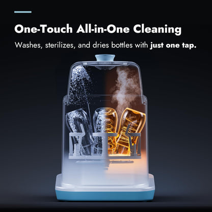 PAPABLIC Bottle Washer Pro - 4-in-1 Sterilizer & Dryer
