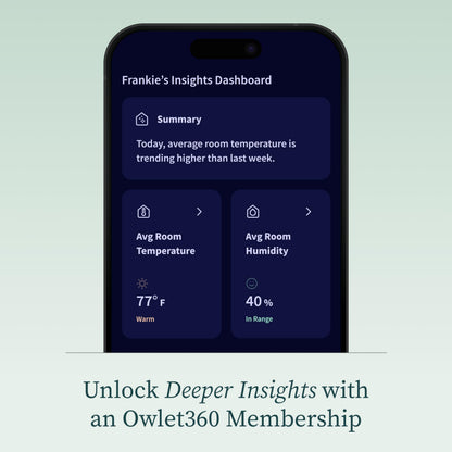 OWLET Dream Sight Gen 3 Smart Baby Monitor | 2K HD Camera