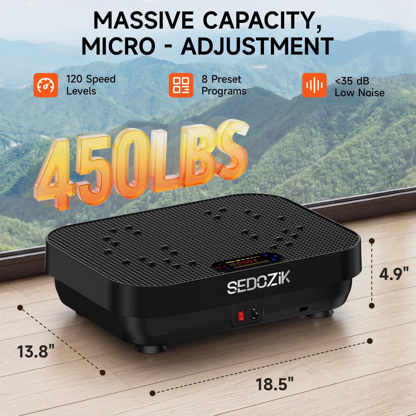 SEDOZIK Vibration Plate Exercise Machine for Weight Loss