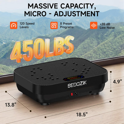 SEDOZIK Vibration Plate Exercise Machine for Weight Loss