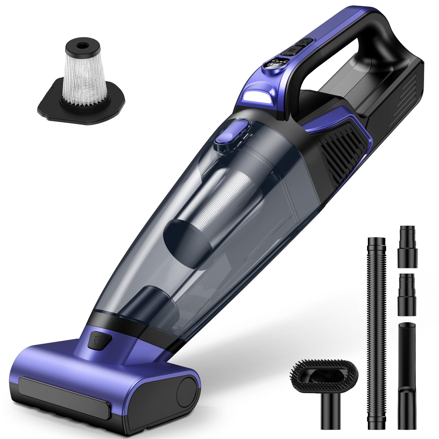 RELIDOL Pet Hair Handheld Vacuum Cordless - 20000PA Power