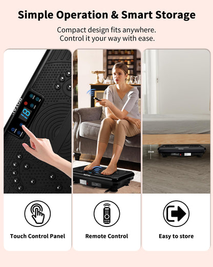 ROTAI Vibration Plate Exercise Machine for Weight Loss