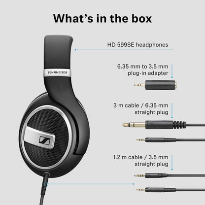 SENNHEISER HD 599 SE Open-Back Headphones - Balanced Audio