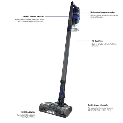 SHARK Pet Cordless Vacuum Cleaner with LED Headlights