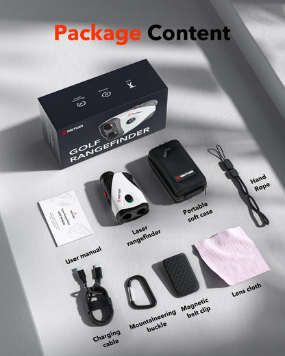 REDTIGER GolfVue Series 1 Rangefinder - 1200 Yards, Slope Switch