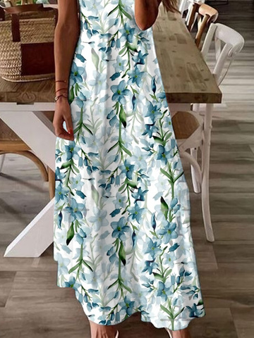 V Neck Vacation Regular Fit Dress