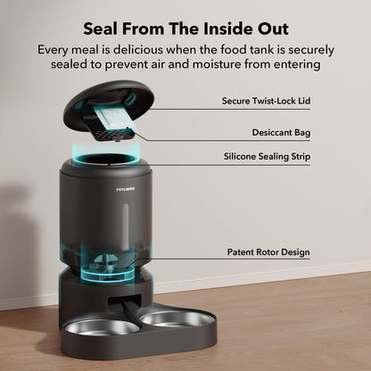 PETLIBRO Automatic Cat Feeder for 2 Cats - WiFi Pet Dispenser