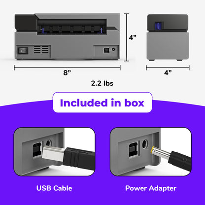 ROLLO USB Shipping Label Printer - 4x6 Thermal Label Maker