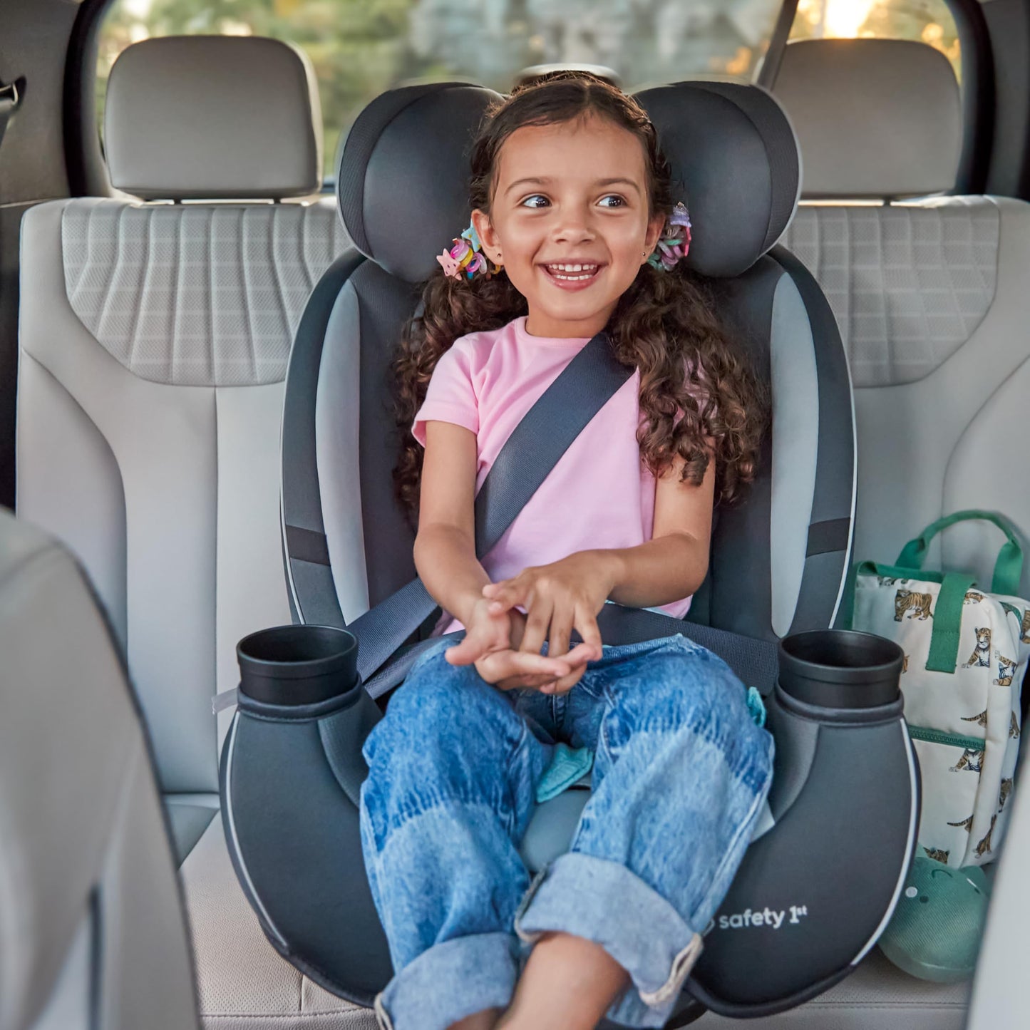 SAFETY 1ST Grow and Go Slim Convertible Car Seat, Black Phantom